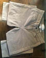 Womens Calvin Klein Jeans Corduroy Sz 8 Tan Beige 5-Pocket Straight Leg