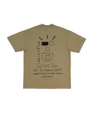Travis Scott Cactus Wink Tee Khaki SS21 Size XLarge IDMagazine