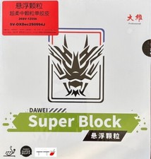 Neu Dawei Super Block Long Pips Tischtennis Belag OX