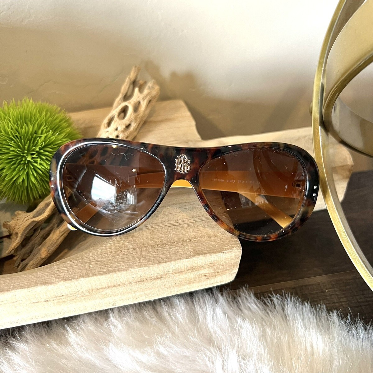 Tory Burch TY7016 sunglasses Brown Tortoise And Yellow #64 