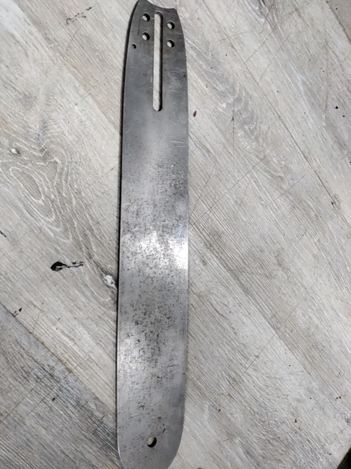 Barra de motosierra vintage Sears 15"" marcada 5667H Foto 2 de 3