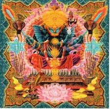 Ganesh BLOTTER ART perforated sheet paper psychedelic art page 
