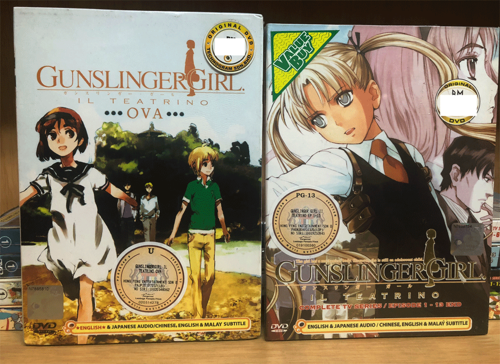 GUNSLINGER GIRL II TEATRINO Vol.1-13 End + OVA DVD ANIME ENGLISH