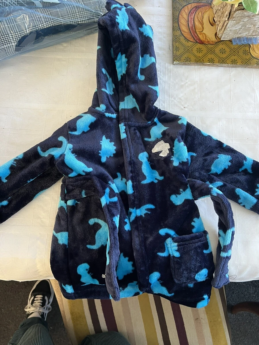 ASDA 96.1-B5491 Tatty Teddy Slogan Print Blue Dressing Gown | Sale & Offers  | George at ASDA