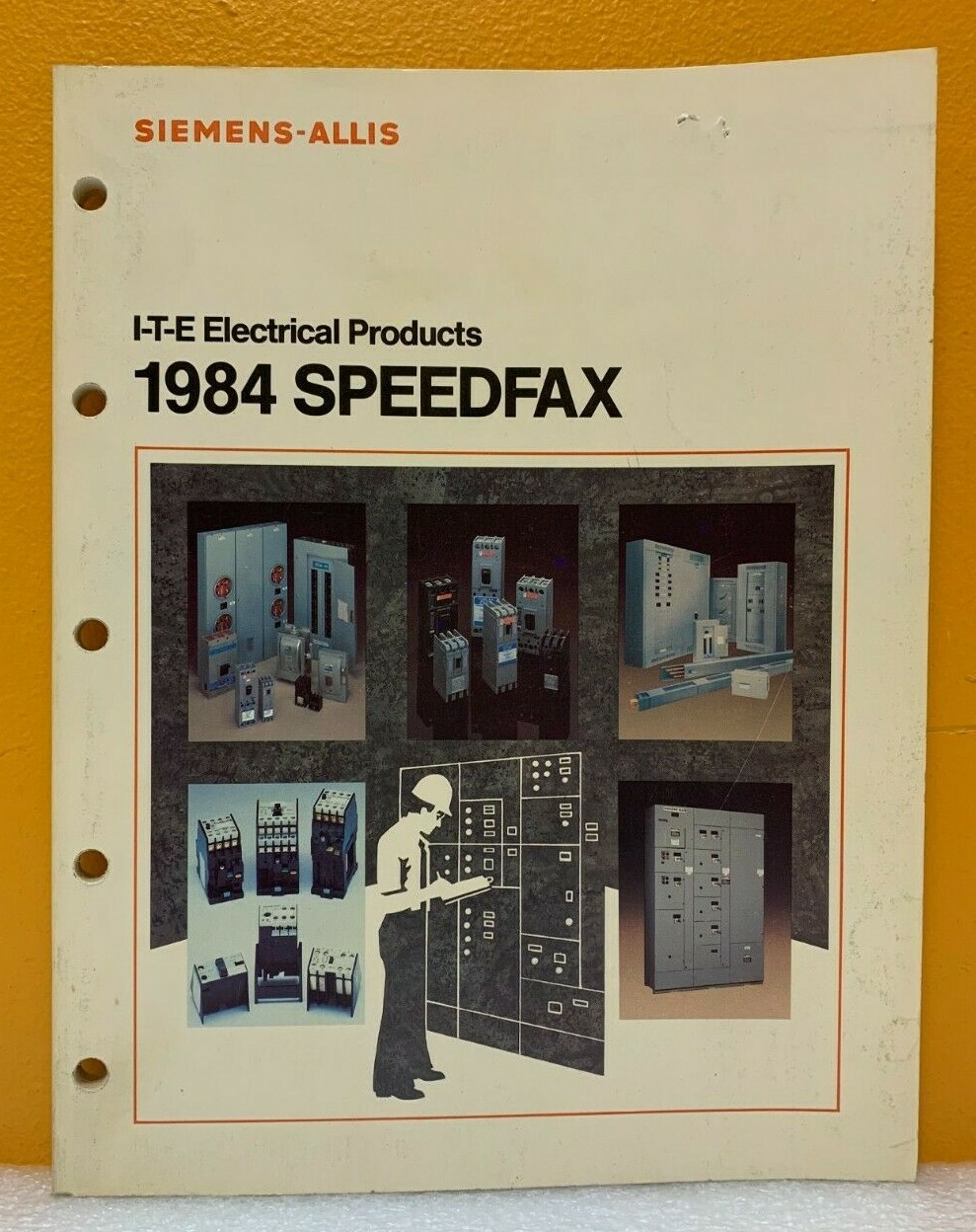 Siemens-Allis I-T-E Electrical Products 1984 Speedfax Catalog.