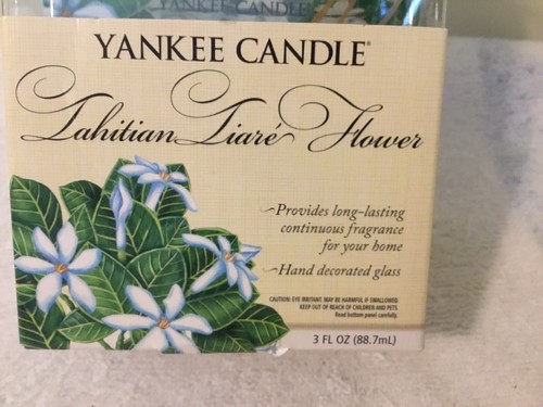 Yankee Candle Rare Tahitian Tiare Flower 3oz Reed Diffuser NEW 2009 Fragrance - Picture 6 of 6