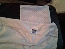 2 Queen Polyester Pillow Cases, The Big One Grey And White