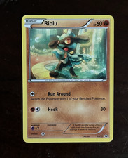 Pokémon Riolu BW33 Black & White Regular Promo 60 HP Basic Eng Pokémon TCG on eBay
