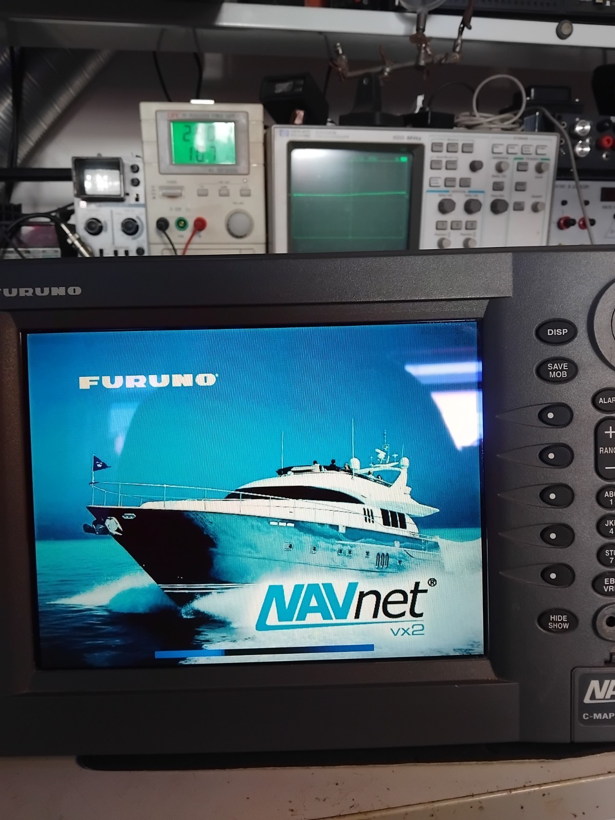 DISPLAY MULTIFUNZIONE FURUNO da 10,4 pollici - NAVNET VX-2 RDP 149 SDcard