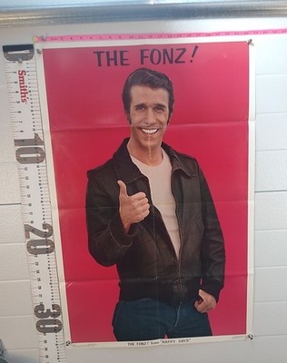 The Fonz! From Happy Days Poster 1976 Paramount Pictures Corp #3389