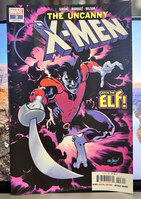 UNCANNY X-MEN #3 NM 9/25/24 GAIL SIMONE DAVID MARQUEZ MARVEL COMICS