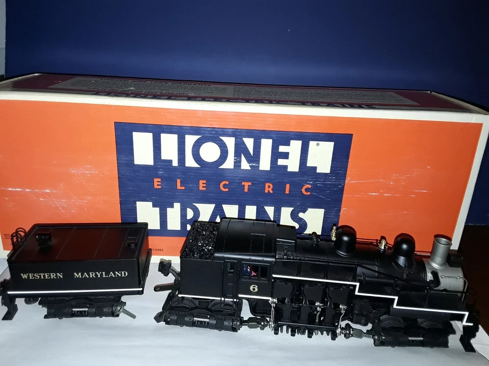 Lionel 6-18023 O Gauge Western Maryland Shay Steam Locomotive #6  EXC/Box - Image 2 of 4