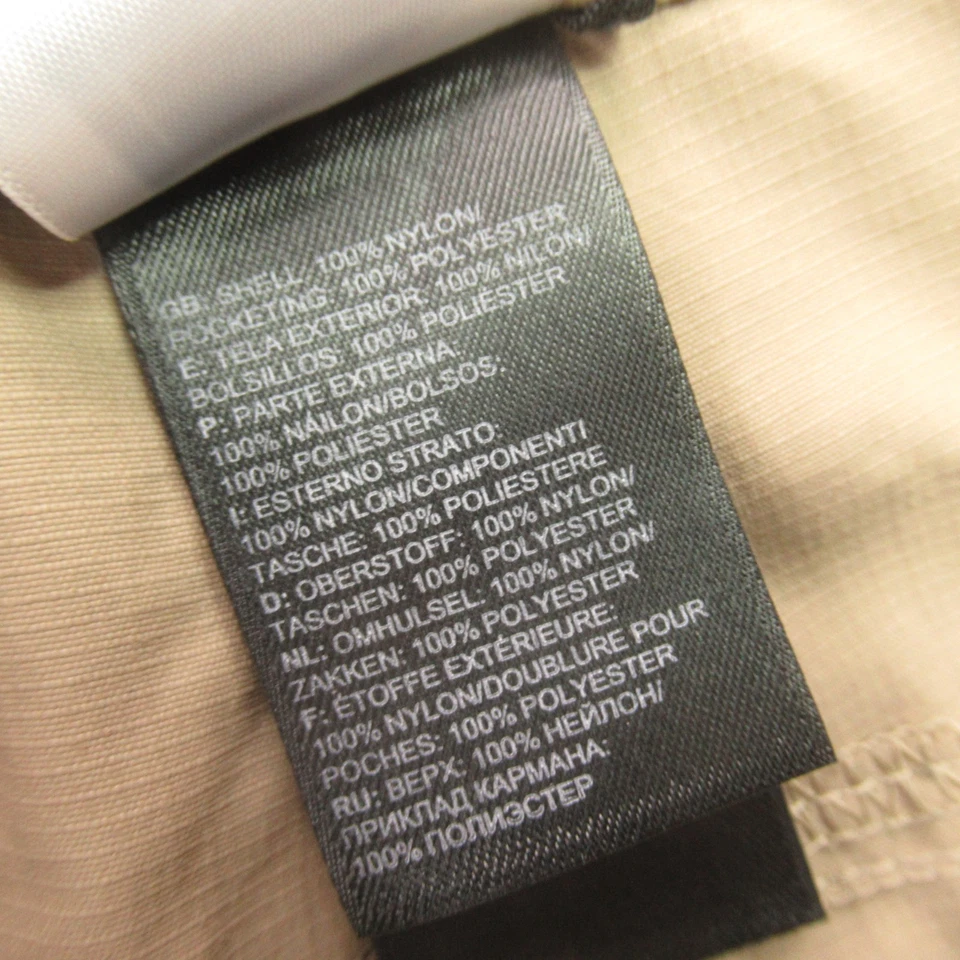 Pantalones Cortos North Face Para Hombre 34 Bolsillos Botón Ligeros Aire Libre Chino Bronceado Senderismo Foto 3 de 4