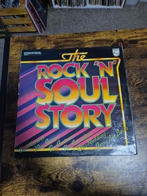 The Rock 'N' Soul Story - Philips - 2Lp - 6640006 - Compilation - UK - VG+ - VG+