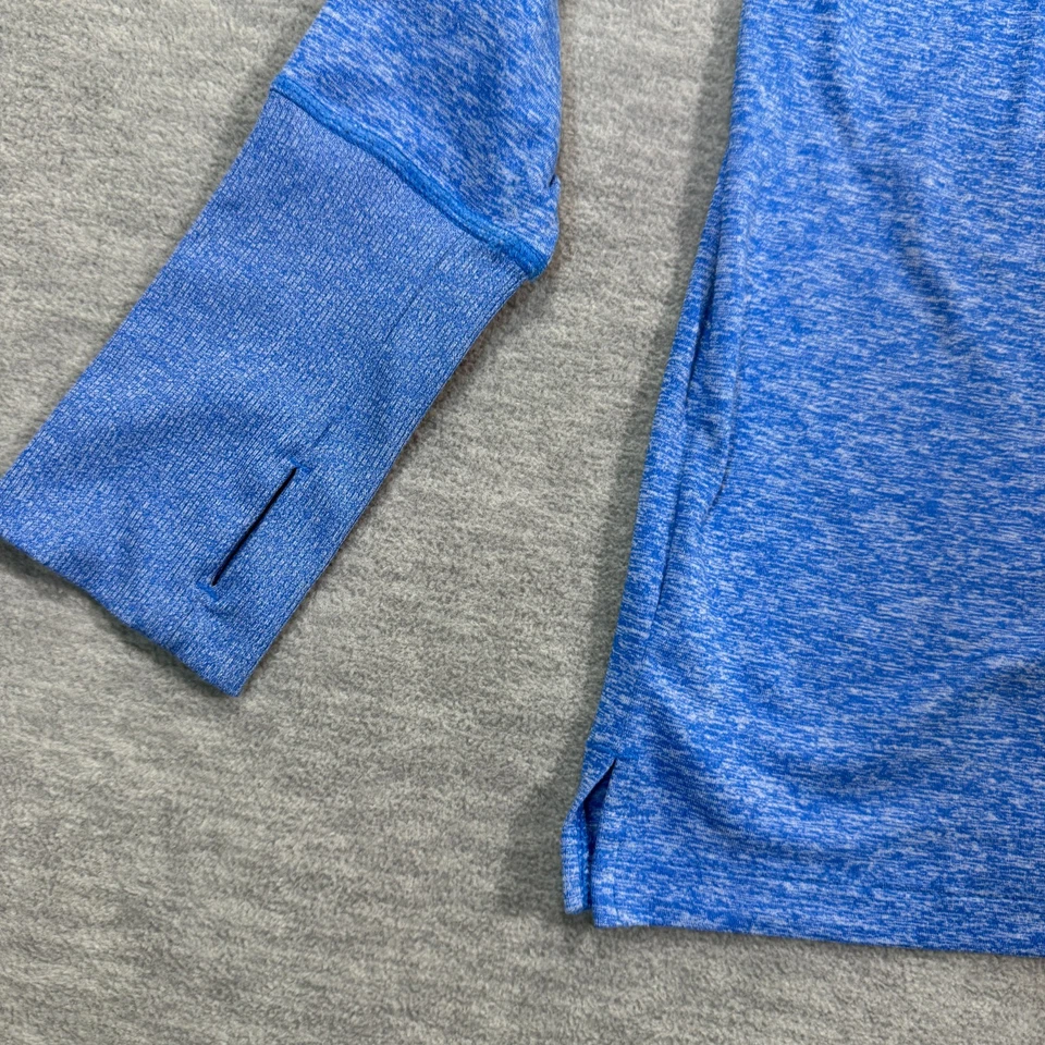 Camisa feminina Nike Running Element Dri-Fit manga longa azul média 928741-403 - Imagem 3 de 4