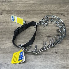 4.0 mm x 22" Coastal Pet Titan Easy-On Dog Prong Training Collar with Buckle