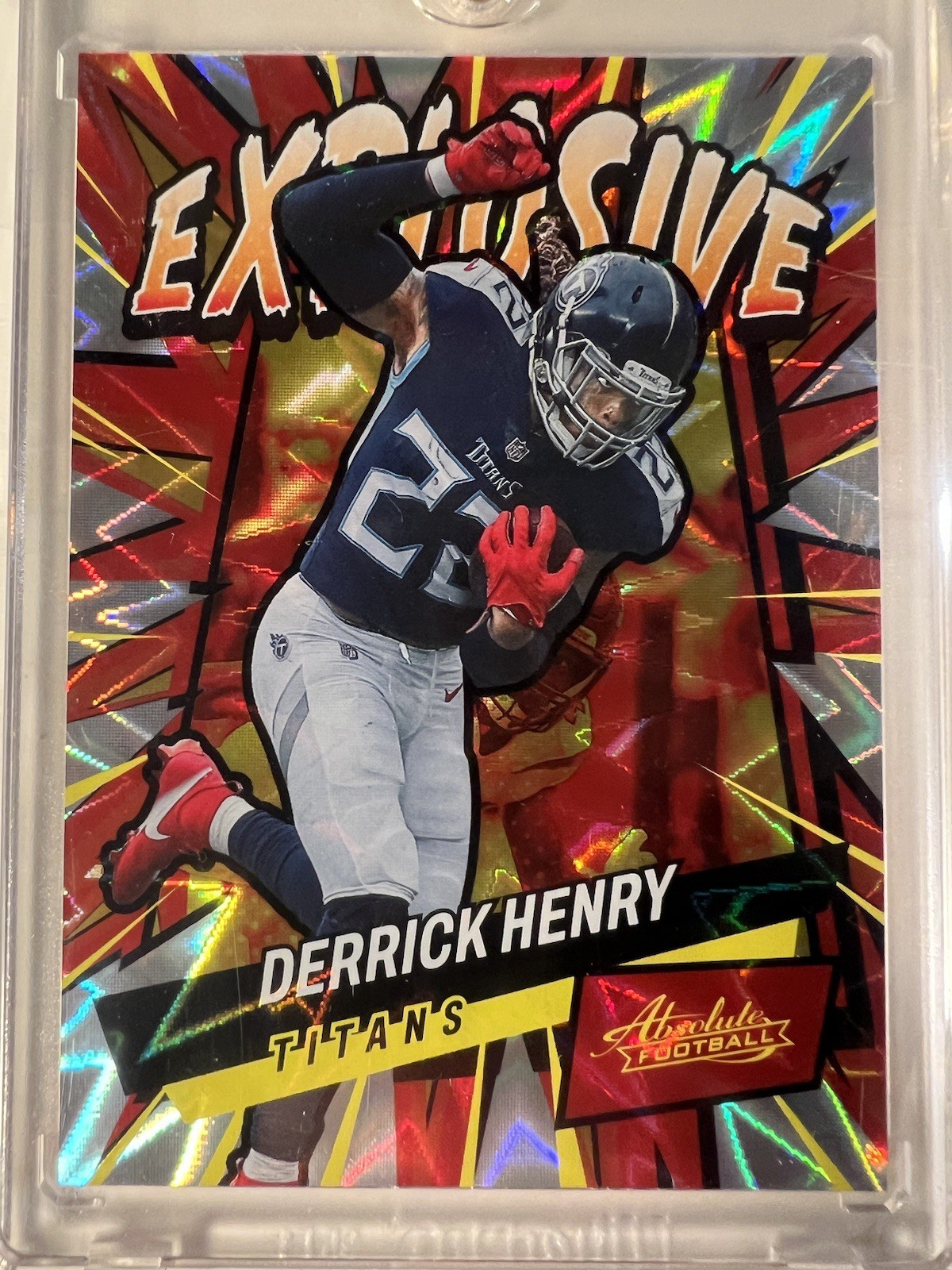 2022 Panini Absolute Explosive Derrick Henry Tennessee Titans #E20