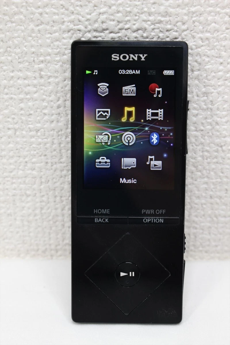 Sony NW-A16 Walkman Noir Lecteur Audio Portable Haute Résolution Anglais Fonc...