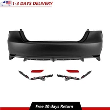 Rear Bumper W/O Sensor Hole For 18-24 Toyota Camry SE XSE 521590X915 TO1100335