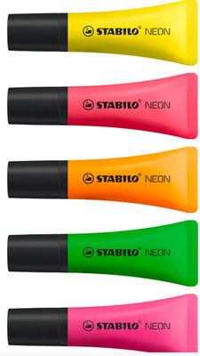 Textmarker STABILO NEON - verschiedene Farben - NEU & OVP