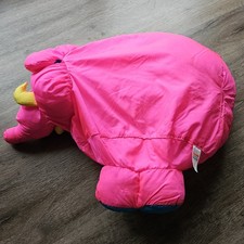 Fisher Price Puffalump Big Things Elephant Pink Vtg 1994 Plush Puffy Large READ
