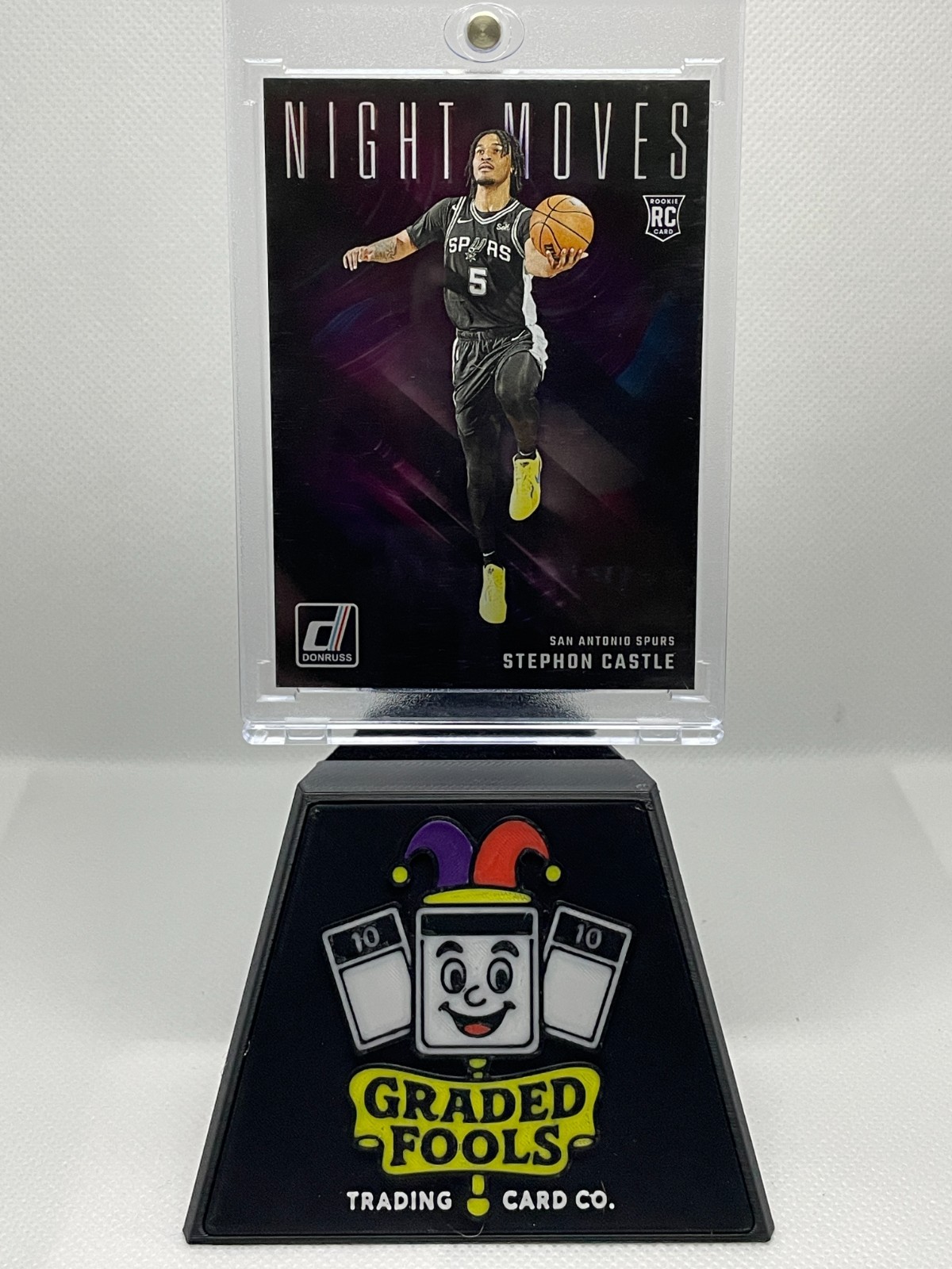 2024-25 Donruss -#11 - Stephon Castle - SSP Night Moves Case Hit!! - Rookie RC