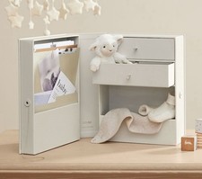 Savor x Pottery Barn Kids Baby Vault Keepsake Box Tiny Wonder Shagreen