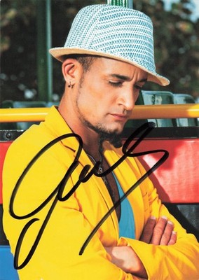 Mark Medlock, Original Autograph, Old Autograph Card, DSDS, ''Now or Never''
