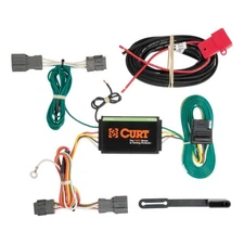 Curt 56184 Trailer Wiring T Connector With 4-Way Flat Trailer Connector