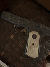 VINTAGE HUBLEY ARMY 45 CAP GUN - COLT 1911 - NICE WORKING CONDITION - 1950'S