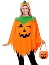 3 PCS Pumpkin Costume for Women,Halloween Costumes for Women Adult