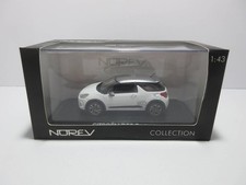 1/43 Norev Citroen DS3 Racing 2010 Mini Car White/Gray Roof Age14+
