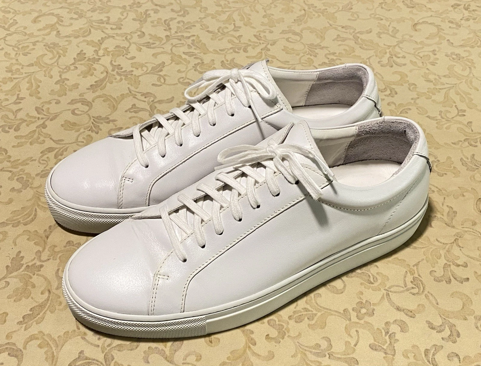 Uniform Standard Relaxed Triple White Leather Men Sneaker Sz EU44/US11 Portugal