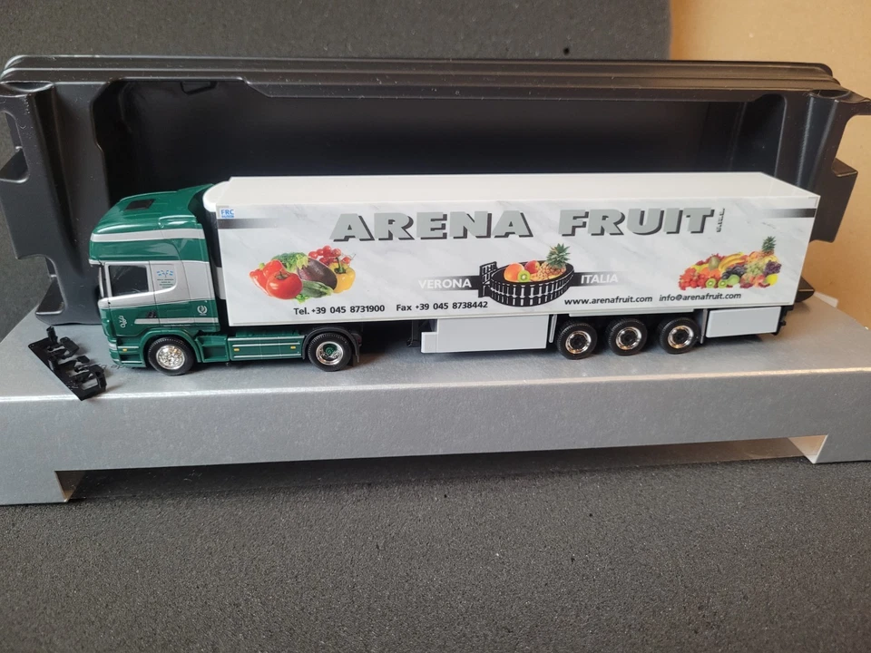 Scania R TL Börje Jönsson 50 years Anniversary Arena Fruit Verona Italia Kühlko. - Bild 3 von 4