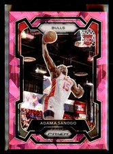 2023-24 Panini Prizm #286 Adama Sanogo Prizms Pink Ice