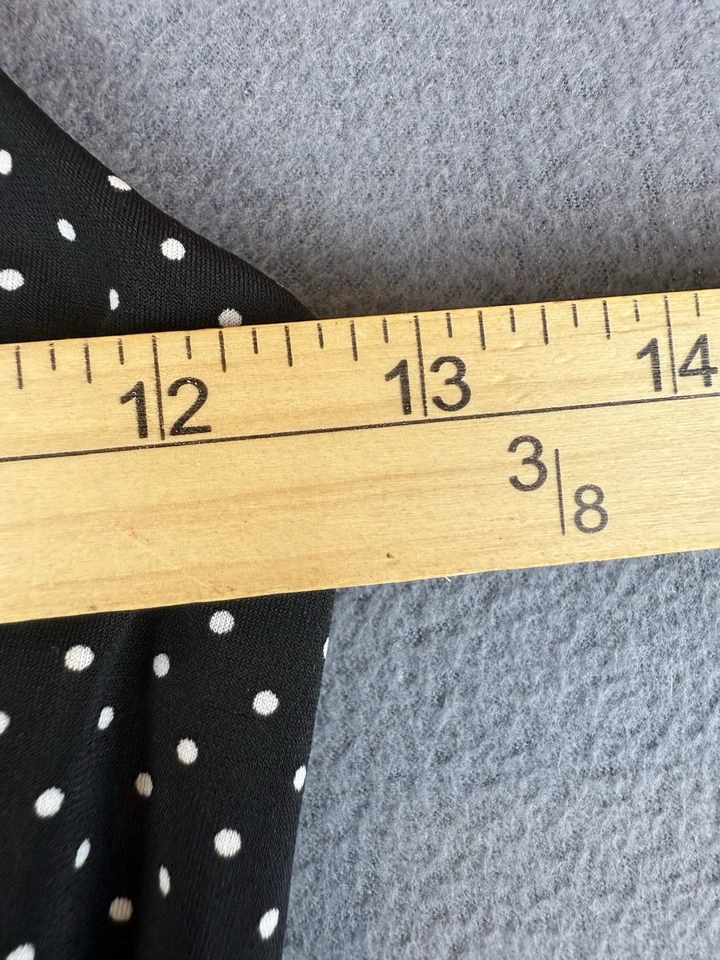 Halter de lunares vintage Y2K My Michelle con forro con dobladillo de tul talla M años 90 graduación Foto 4 de 4