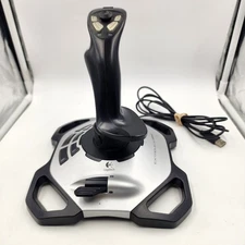 Logitech Wingman Attack - Extreme 3D Pro Twist Handle Joystick *pre-owned