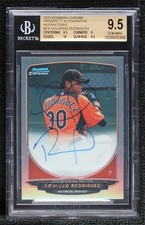 2013 Bowman Chrome Prospects Refractor /500 Eduardo Rodriguez BGS 9.5 Auto 0i87