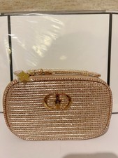 Christian Dior Beauty Gold Vanity Pouch & Box Holiday 2025 NEW