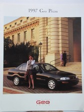 Vintage 1997 Geo Prizm Dealership Sales Brochure