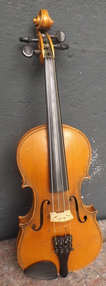 Friedrich Kochendörfer Stuttgart 1901 Geige 3/4 - 56cn x 19cm im Koffer - Bild 4 von 4