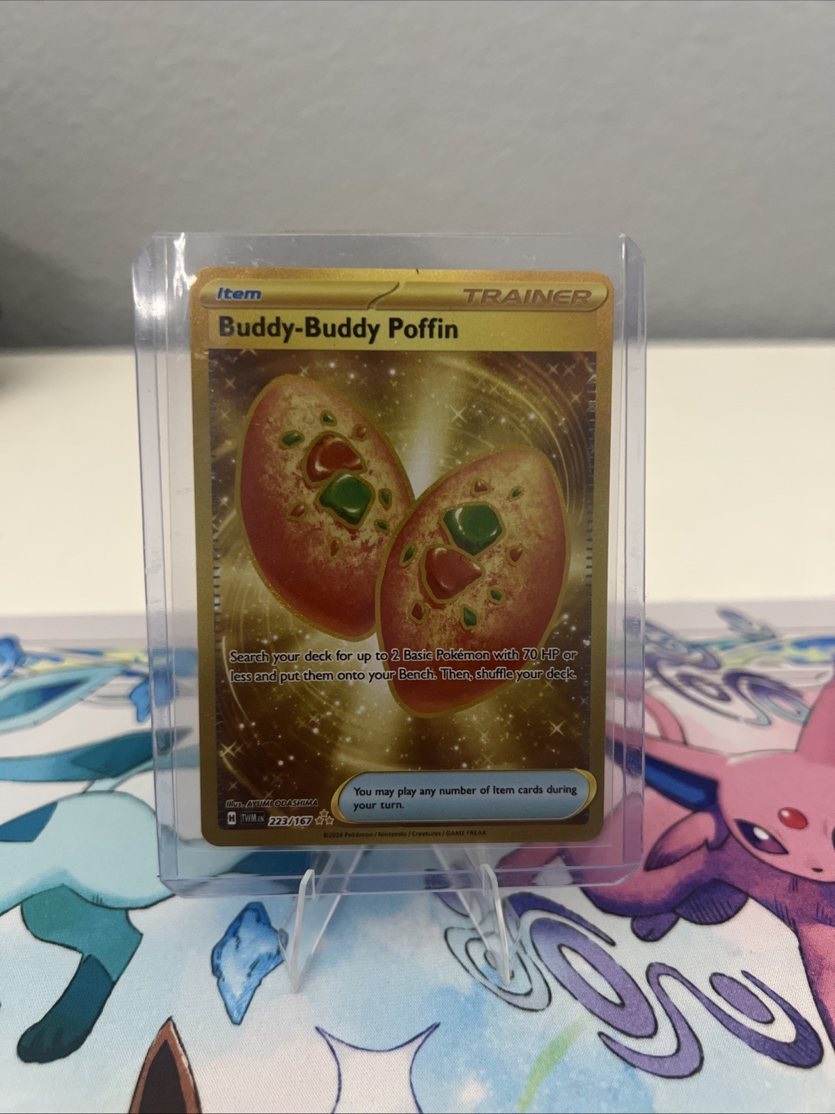 Buddy-Buddy Poffin 223/167 Sv06: Twilight Masquerade Holo NM