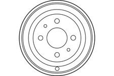 Tambour de frein Fiat SEICENTO