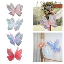 Fake Butterfly Silk Yarn,Artificial Butterfly Holiday Outdoor Mariage
