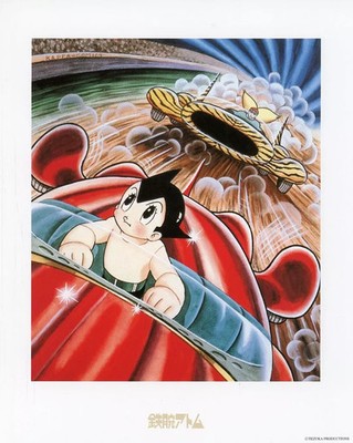 Astro Boy Paper Card Inch Size Rovio Robiette Volume Collectible