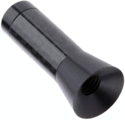 ANTENNA AUTO CORTA UNIVERSALE 3,5 CM MINI FIBRA CARBONIO ALLUMINIO RADIO TUNING - Foto 6