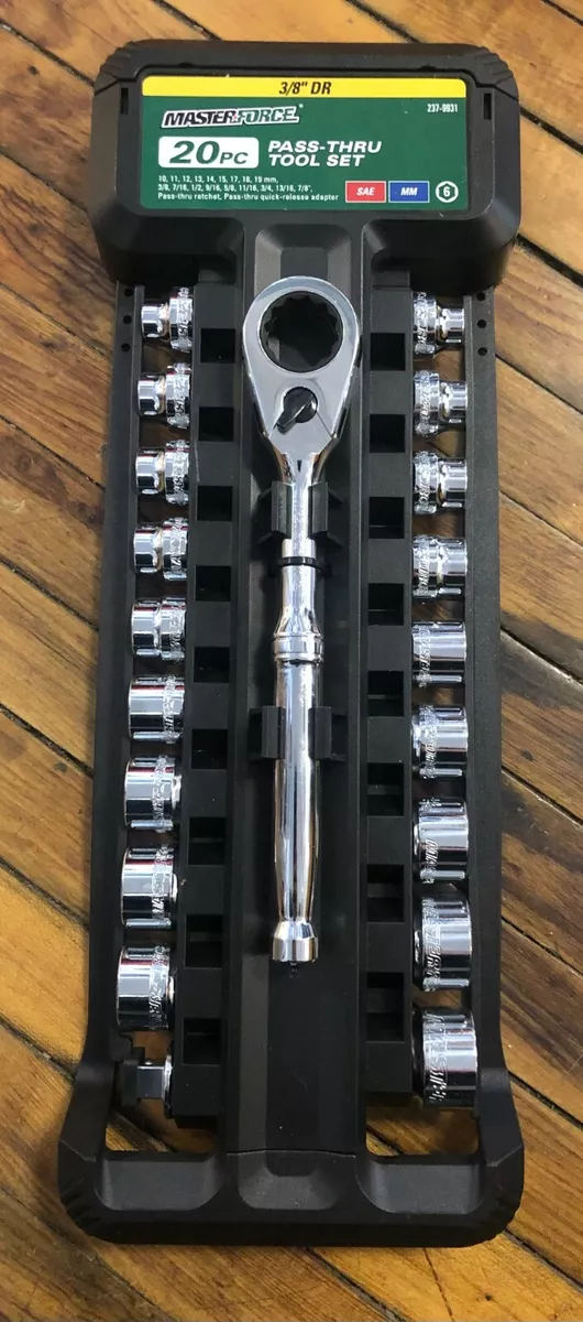Masterforce 2024 socket set