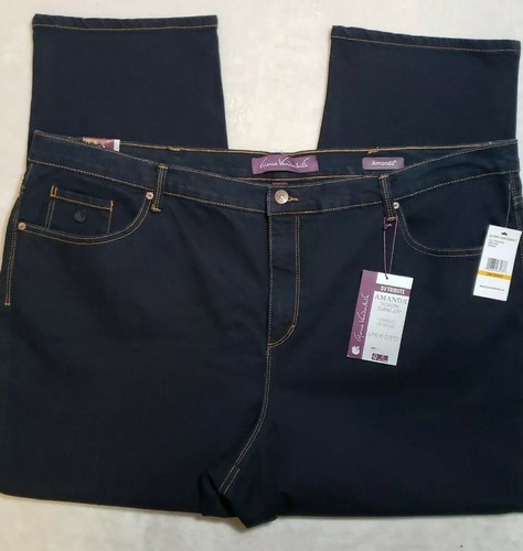 NWT Gloria Vanderbilt AMANDA Tapered 