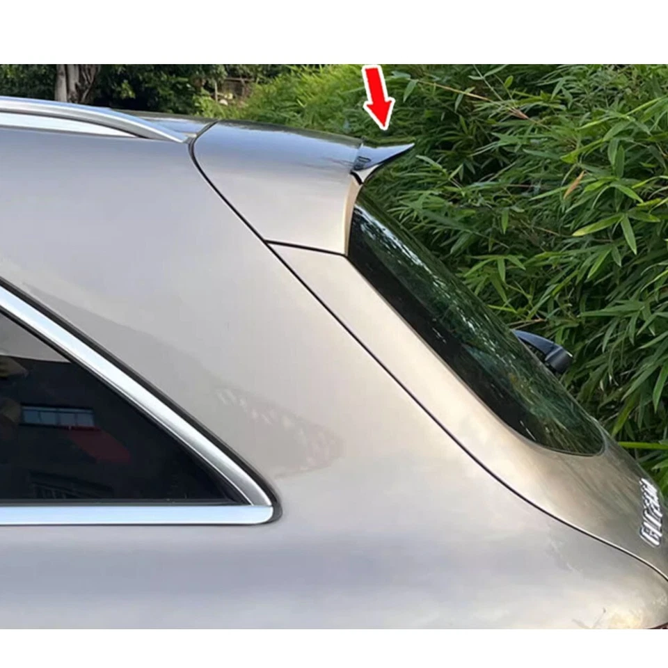 PAINTED Black For MERCEDES BENZ GLC300 C253 SUV REAR TRUNK SPOILER 2016-2022 Foto 2 de 4