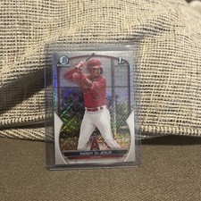 2023 Bowman Randy De Jesus 1st Mega Mojo Refractor Los Angeles Angels #BCP-19